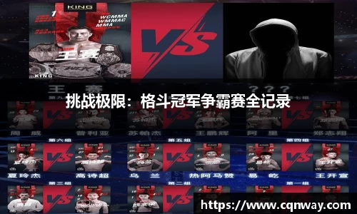 挑战极限：格斗冠军争霸赛全记录